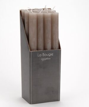 Bougie Flambeau Taupe, Cades Design