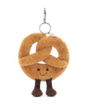 Amuseables Pretzel Bag Charm, Jellycat