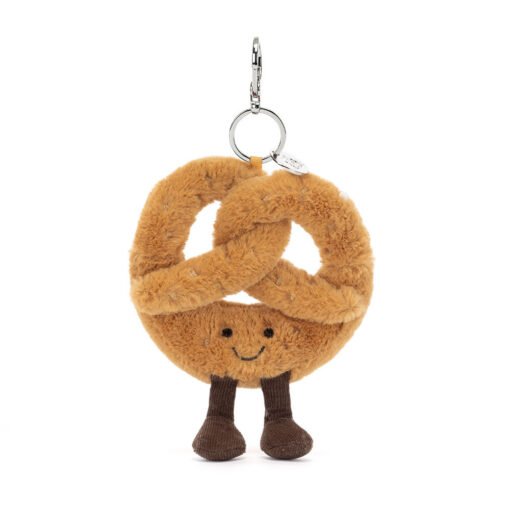 Amuseables Pretzel Bag Charm, Jellycat
