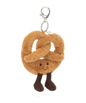 Amuseables Pretzel Bag Charm, Jellycat