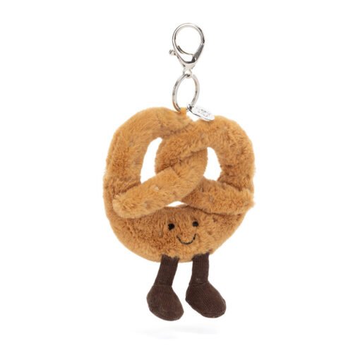 Amuseables Pretzel Bag Charm, Jellycat
