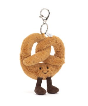 Amuseables Pretzel Bag Charm, Jellycat