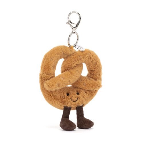 Amuseables Pretzel Bag Charm, Jellycat