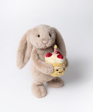 Bashful Beige Bunny 'Birthday', Jellycat