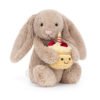 Bashful Beige Bunny 'Birthday', Jellycat