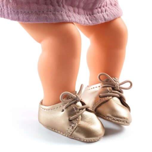 Chaussures dorées Poméa, Djeco