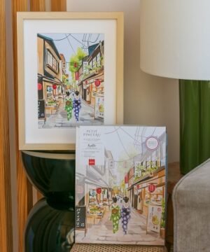 Peinture au Numéro Kyoto, La Petite Épicerie