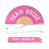 Éventail "Team Bride", Fisura