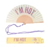 Éventail “I'm Hot”, Fisura
