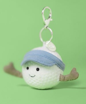 Amuseables Sports Golf Bag Charm, Jellycat