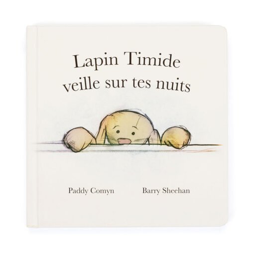 Lapin Timide Veille Sur Tes Nuits Livre, Jellycat