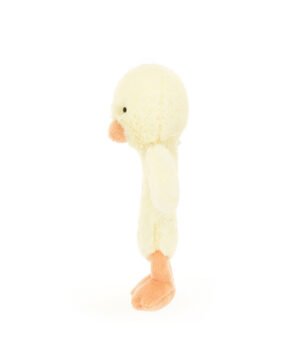 Bashful Duckling Ring Rattle, Jellycat