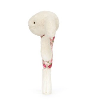 Blossom Cream Bunny 'Berry' Ring Rattle, Jellycat