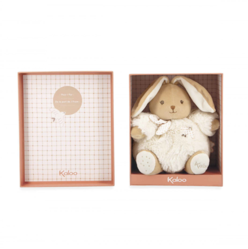 Peluche lapin Patapouf Crème 17 cm, Kaloo