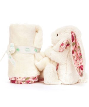 Blossom Cream Bunny 'Berry' Soother, Jellycat