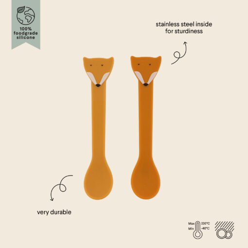 Lot 2 Cuillères Mr. Fox, Trixie
