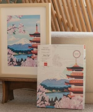 Peinture au Numéro Mont Fuji, La Petite Épicerie