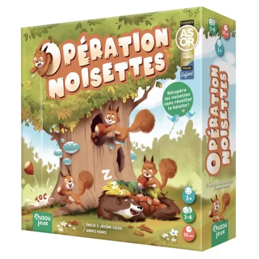 Opération Noisette, Auzou