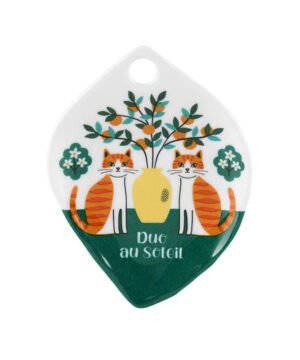 Repose Sachet de Thé Chats duo au soleil, DLP