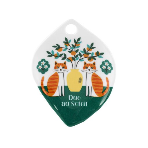 Repose Sachet de Thé Chats duo au soleil, DLP