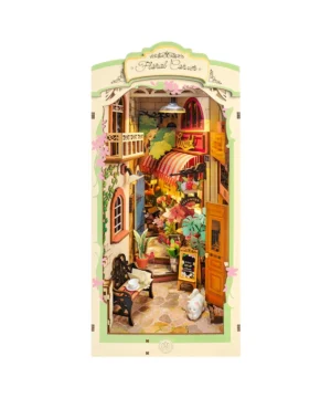 Book Nook Coin floral, ROBOTIME