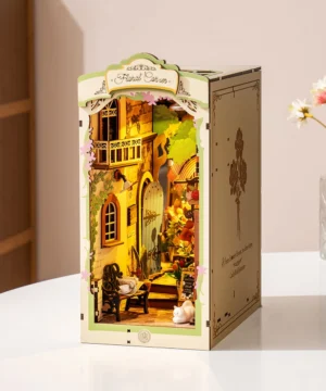 Book Nook Coin floral, ROBOTIME