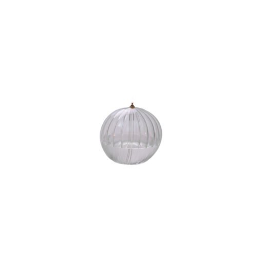 Lampe à Huile Sphère Striée, Bazardeluxe