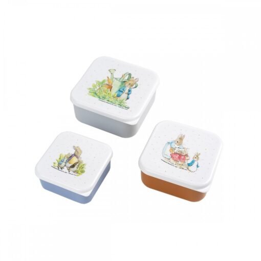 Set 3 Lunch Box Pierre Lapin, PJP
