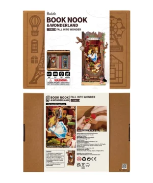 Book Nook Alice au pays des merveilles, ROBOTIME