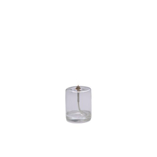 Lampe à Huile Cylindre Blanc XL, Bazardeluxe