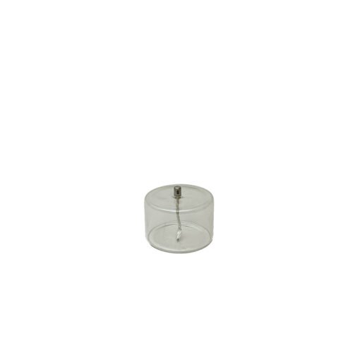 Lampe à Huile Cylindre Blanc XS, Bazardeluxe