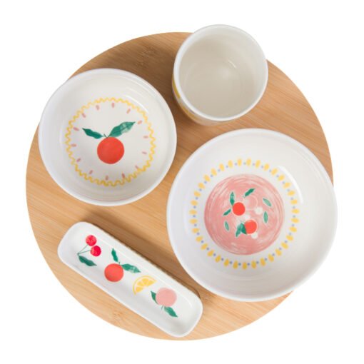 Coffret Apéritif 4 Bols Fruty, Cades Design