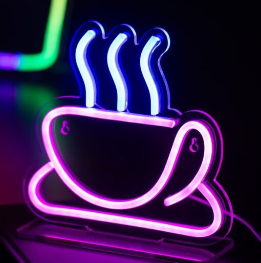 Néon Light Coffee, Present Time