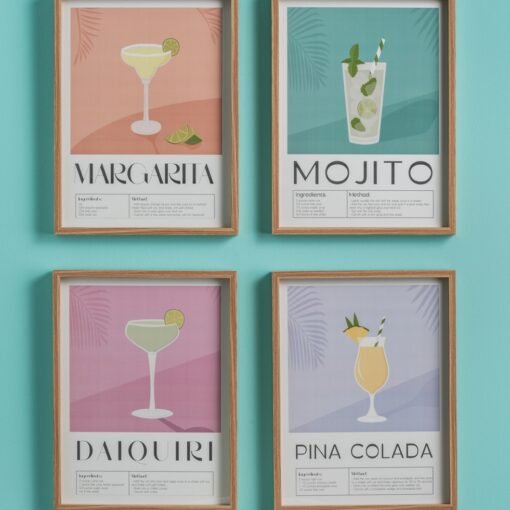 Affiches Cocktails, Present Time