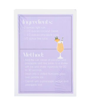 Livres de Rangement Cocktails, Present Time