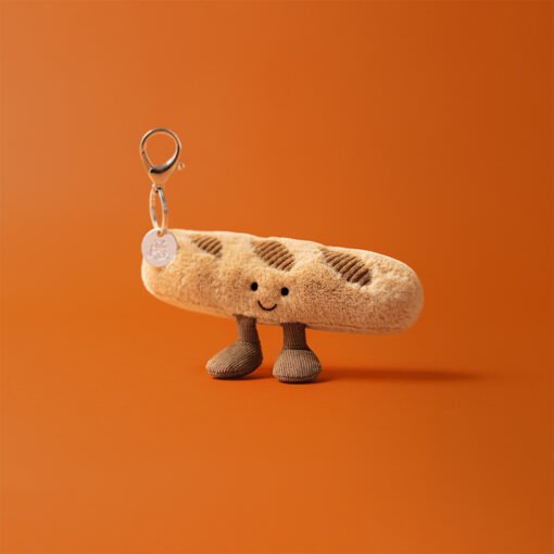 Amuseables Baguette Bag Charm, Jellycat