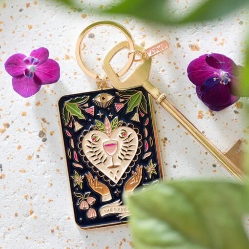 Porte-clés Tarot Tipsy Card, ATWS