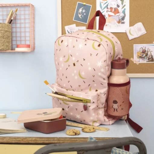 Sac à dos rose Après la pluie, Moulin Roty