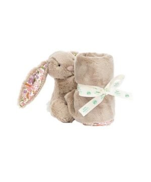 Doudou Soother lapin beige Pétale, Jellycat