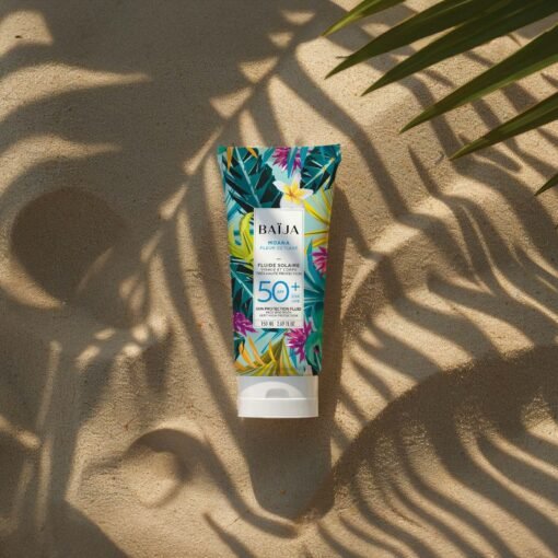Fluide Solaire Haute Protection SPF 50+ Moana, Baïja