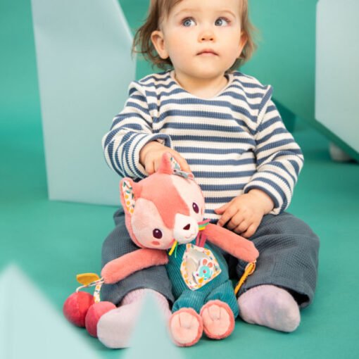 Peluche d’activités Jeanne le Chat, Lilliputiens