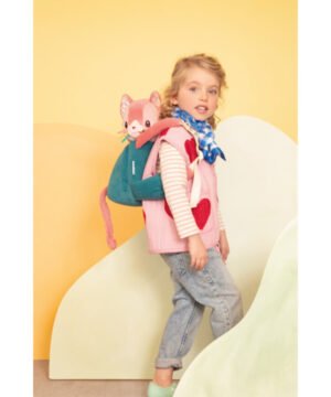 Sac à dos doux Jeanne le Chat, Lilliputiens