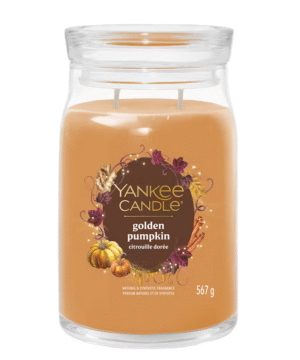 Bougie Citrouille Dorée, Yankee Candle