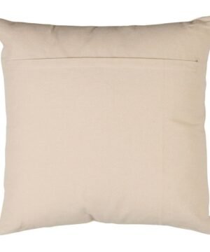 Coussin Mocoa émeraude & écru