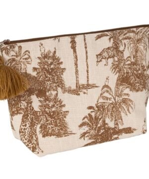 Pochette Mocoa Camel & Écru, YLIADES