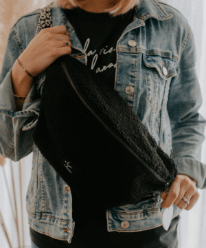 Sac banane Moumoute noire, Mon Petit Léon