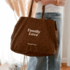 Sac cabas XXL Léopard Family Love