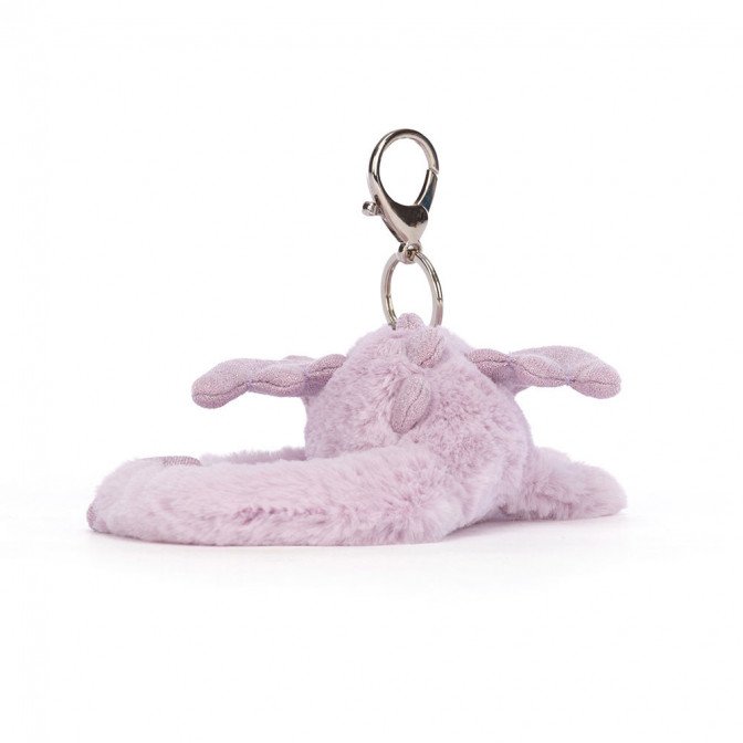 Amuseables Lavender Dragon Bag Charm - Jellycat – Image 3