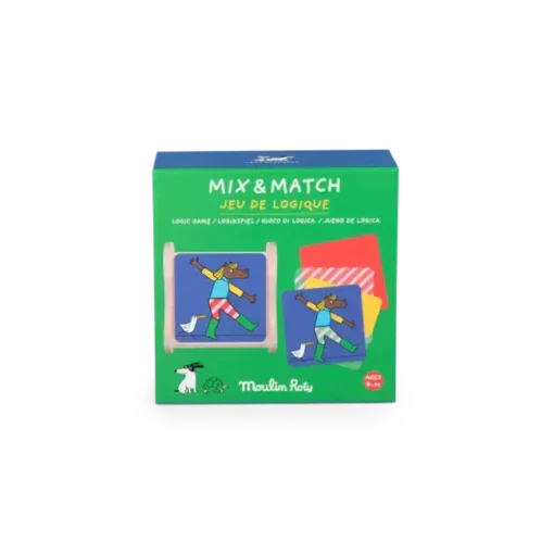 Jeu de logique mix and match , Les loufoques Moulin Roty – Image 4