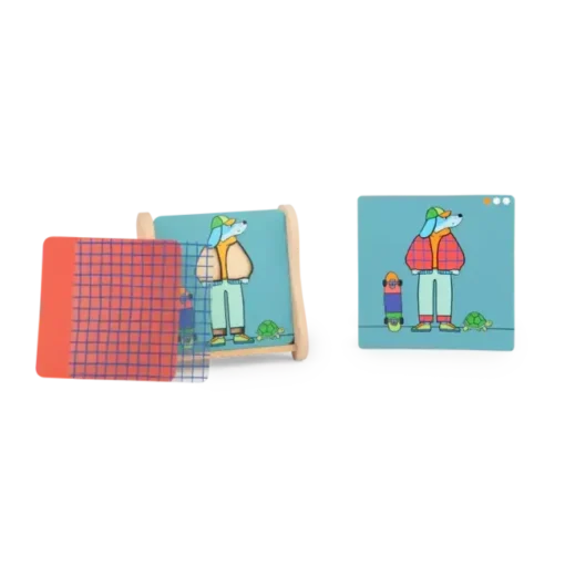 Jeu de logique mix and match , Les loufoques Moulin Roty – Image 2